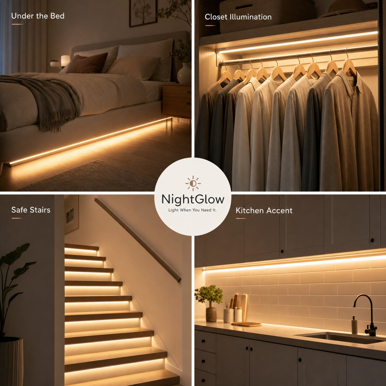NightGlow Motion Sensor Light